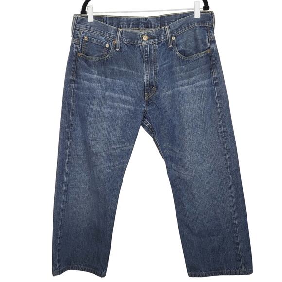 Levi's 569 Loose Fit and Straight Leg 100% Cotton Men's Denim Jeans Size 36x30 - Picture 1 of 9